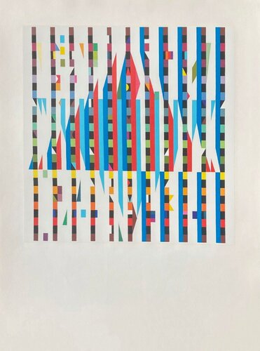 Expo 71 - Semaine d'Israël (AVL) by Yaacov Agam, Print for Sale on Singulart