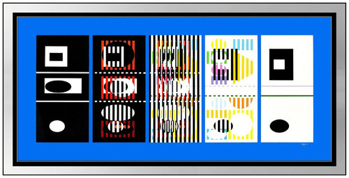 The Five Phases di Yaacov Agam, Stampa in vendita su Singulart