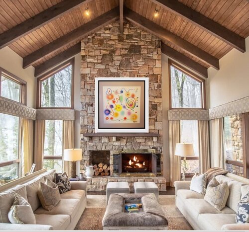 Galaxy Noon van Yaacov Agam, Schilderij te koop op Singulart