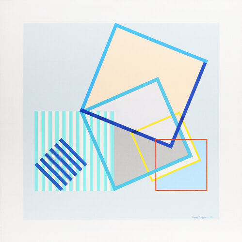 Image Au Carre de Yaacov Agam, Pintura a la venta en Singulart