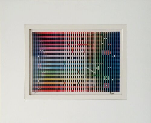 Fond Marin de Yaacov Agam, Impresión a la venta en Singulart