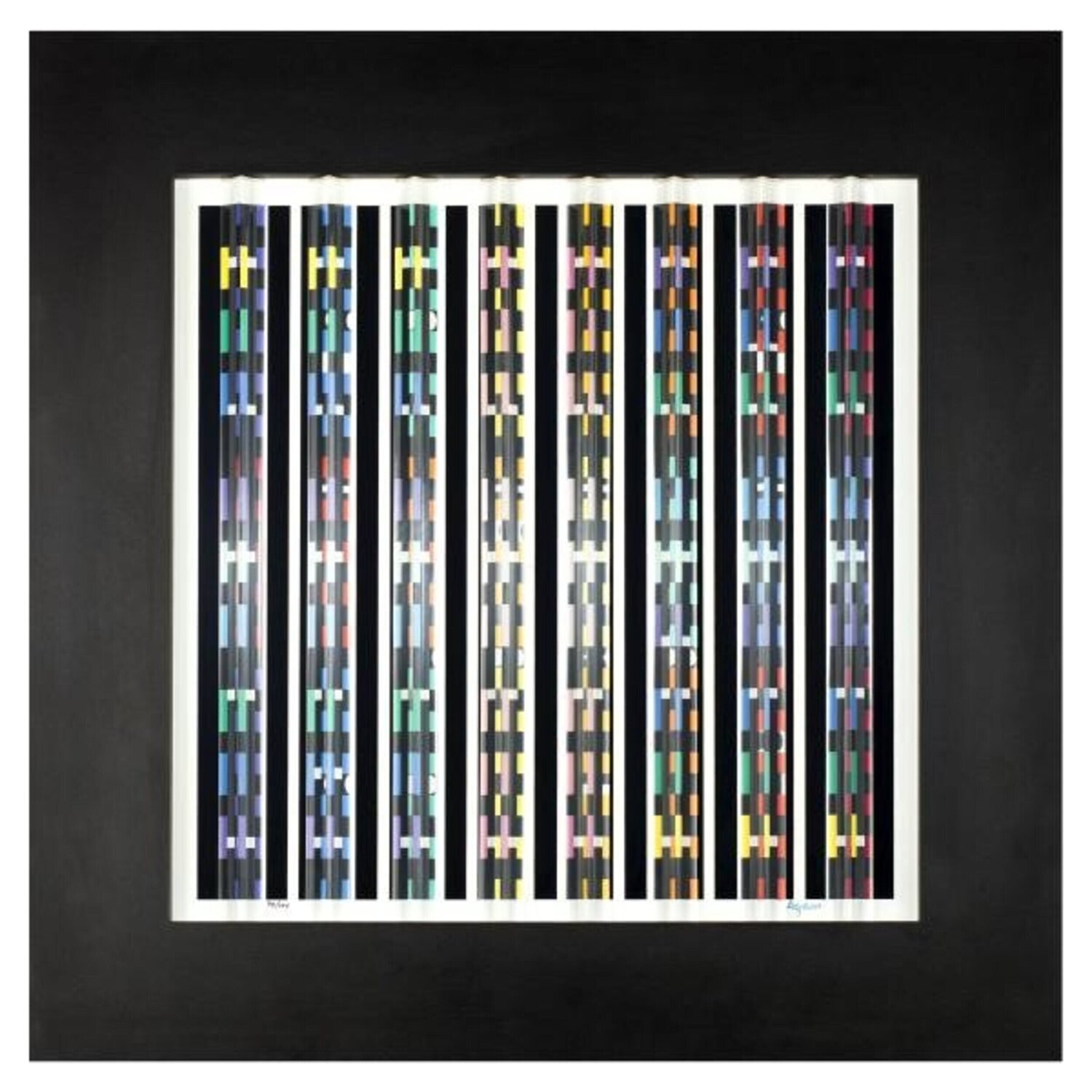 Night-Lights Prismagraph Yaacov Agam