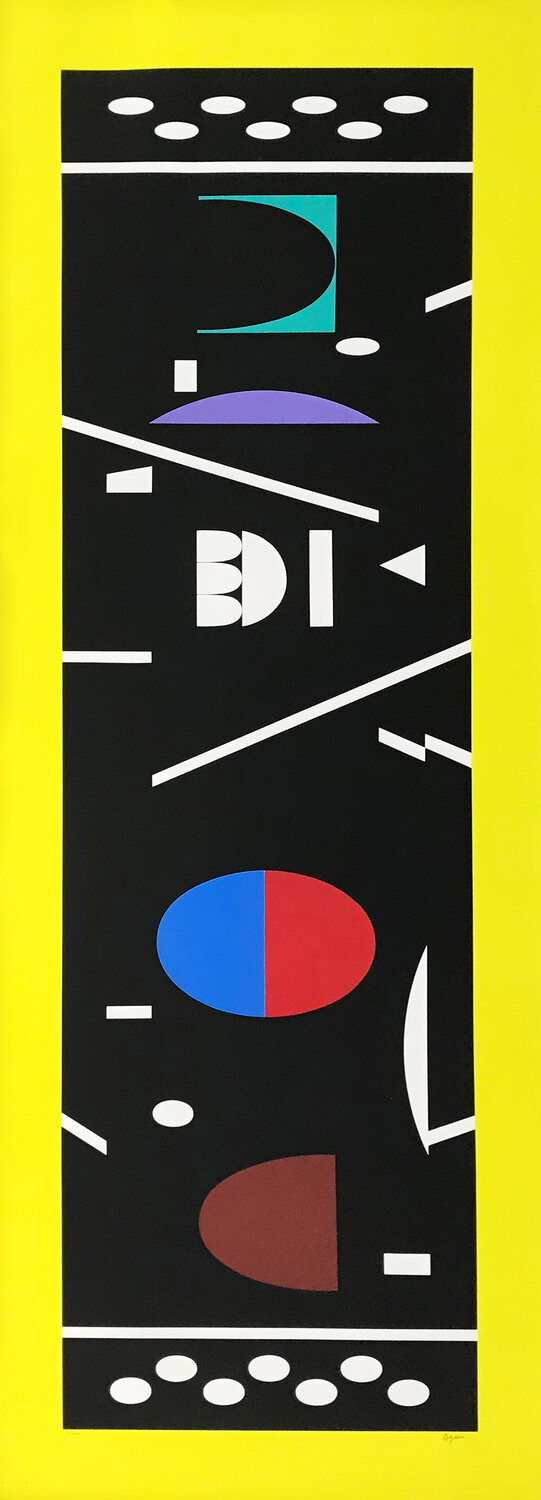 UNTITLED (YELLOW) Yaacov Agam