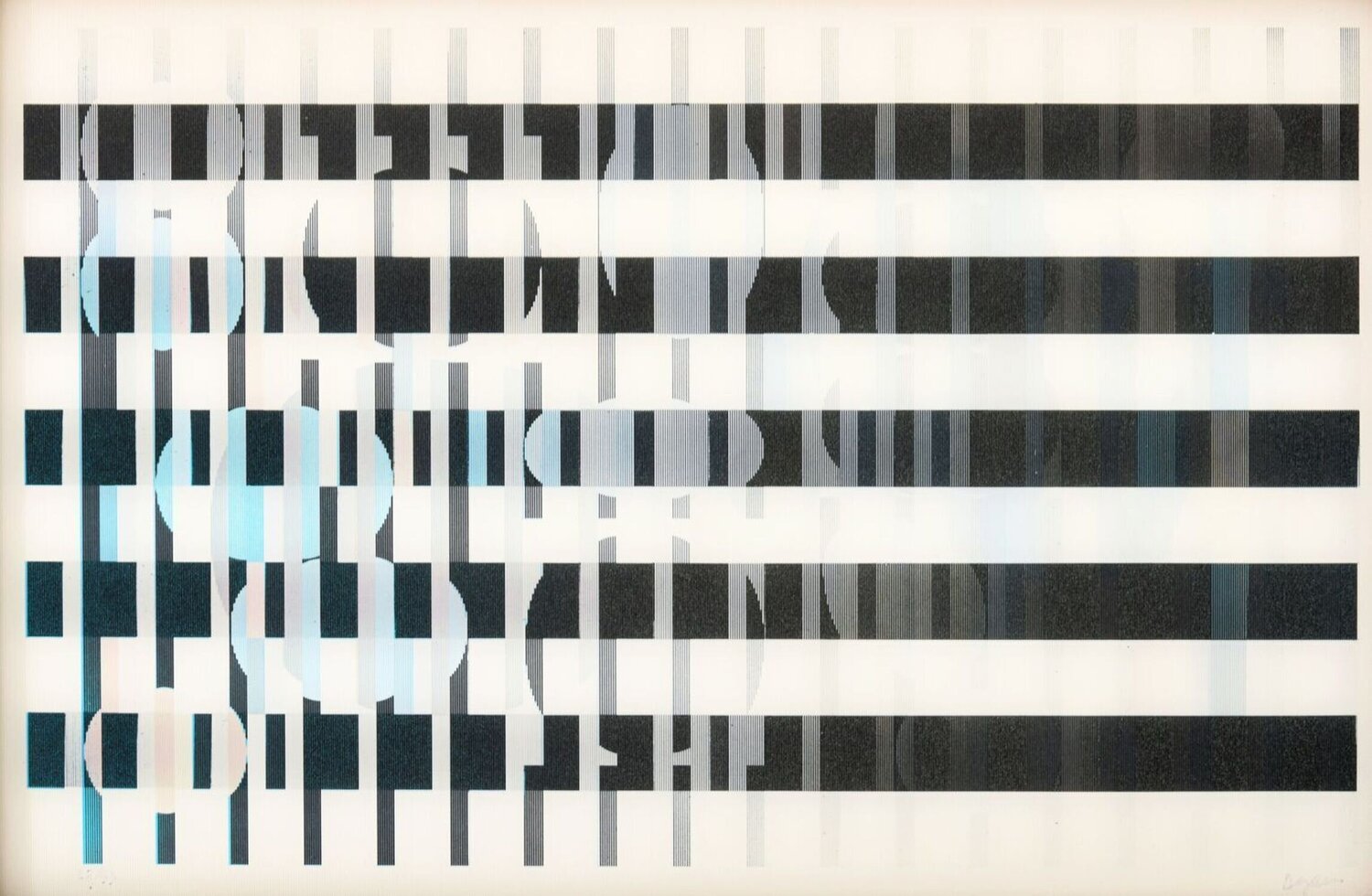 Agamograph #123 Yaacov Agam