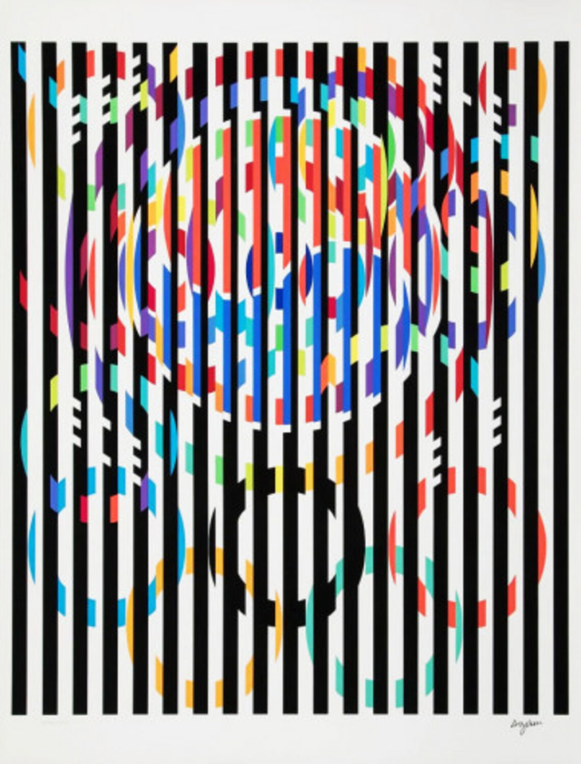 Message of peace Yaacov Agam