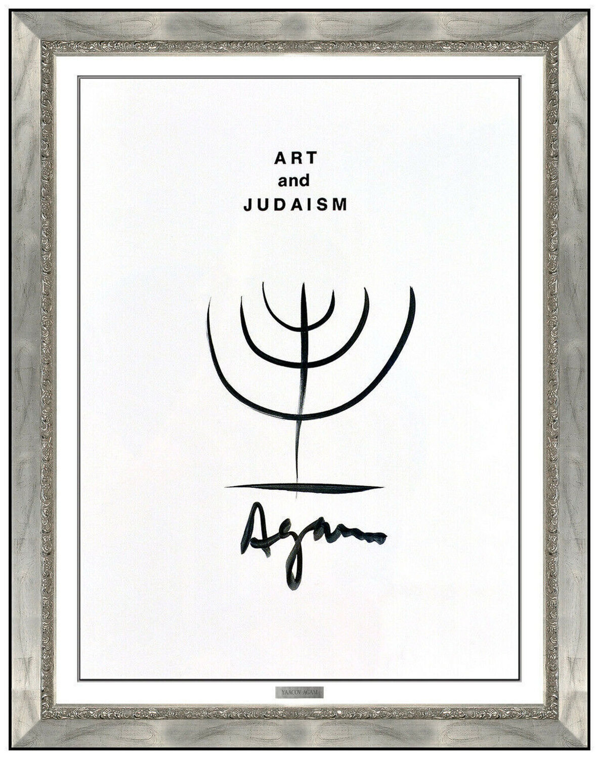The Menorah Yaacov Agam