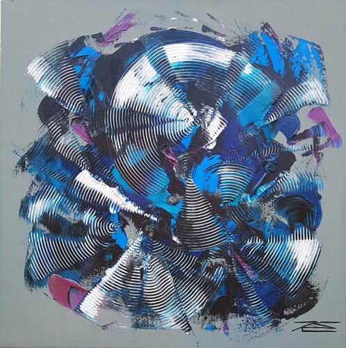 Roulade dans l'eau par Karine Langevin Kjl, Peinture en vente sur Singulart