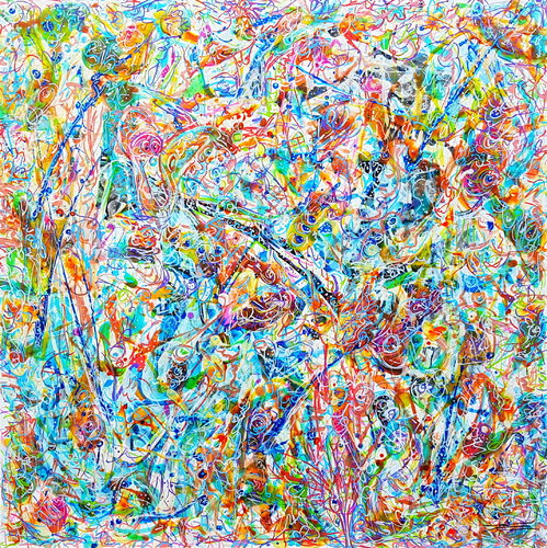 Jungle (2016) von Karine Langevin Kjl, Malerei kaufen auf Singulart