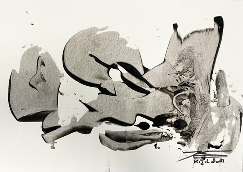 Dessin 147 par Karine Langevin Kjl, Œuvre sur papier en vente sur Singulart