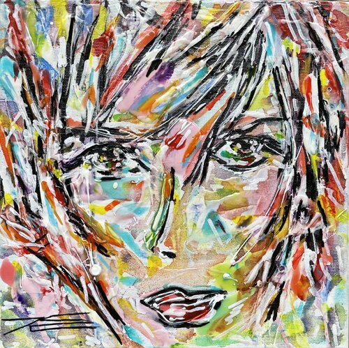 Androgyne di Karine Langevin Kjl, Pittura in vendita su Singulart