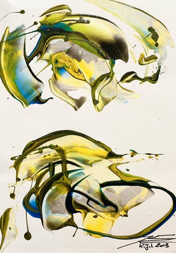 Dessin T15S15 von Karine Langevin Kjl, Werk auf Papier kaufen auf Singulart
