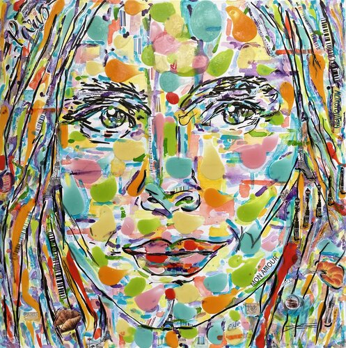 Imagine : Paris, mon Amour par Karine Langevin Kjl, Peinture en vente sur Singulart