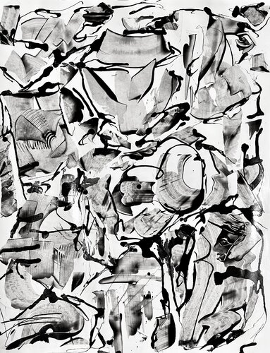 Pierre qui vole par Karine Langevin Kjl, Œuvre sur papier en vente sur Singulart