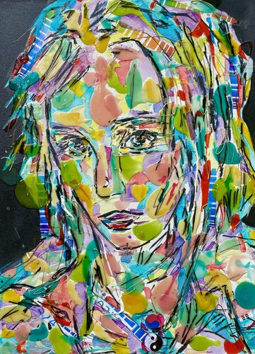 Yalou von Karine Langevin Kjl, Malerei kaufen auf Singulart