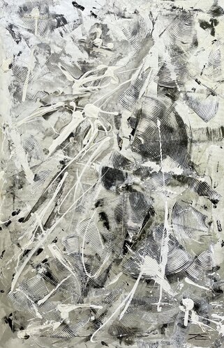 Neige hivernale (2009) von Karine Langevin Kjl, Malerei kaufen auf Singulart
