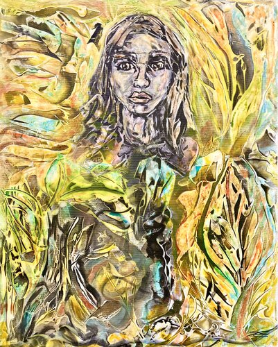 L'indigène par Karine Langevin Kjl, Peinture en vente sur Singulart