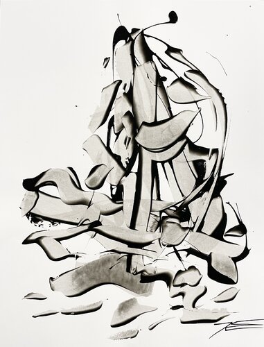 On the sea par Karine Langevin Kjl, Œuvre sur papier en vente sur Singulart