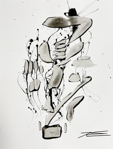 Vie de Corps par Karine Langevin Kjl, Œuvre sur papier en vente sur Singulart