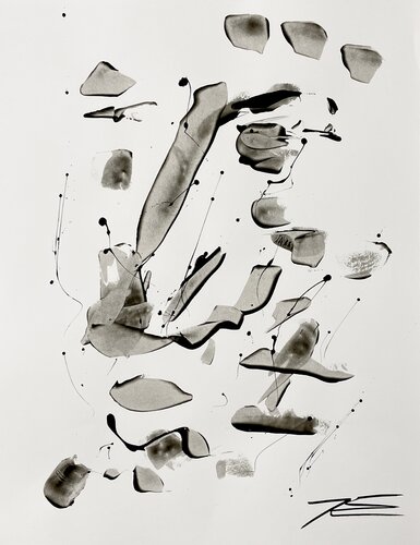 Mistigri par Karine Langevin Kjl, Œuvre sur papier en vente sur Singulart