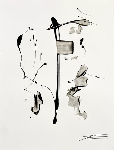 La Clé par Karine Langevin Kjl, Œuvre sur papier en vente sur Singulart