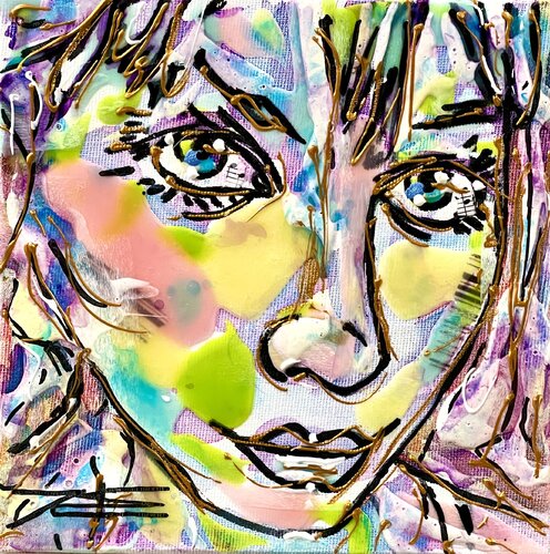 Luca by Karine Langevin Kjl, 회화 for Sale on Singulart