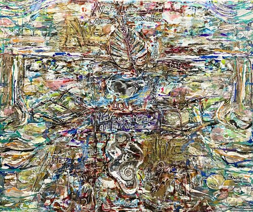 Une Vie von Karine Langevin Kjl, Malerei kaufen auf Singulart