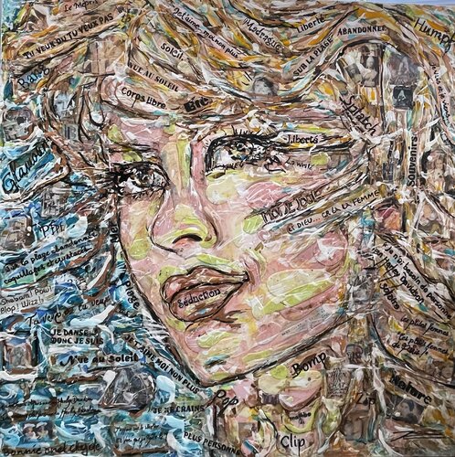 Moi, je joue par Karine Langevin Kjl, Peinture en vente sur Singulart