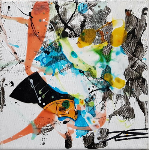 Jazz 1 von Karine Langevin Kjl, Malerei kaufen auf Singulart