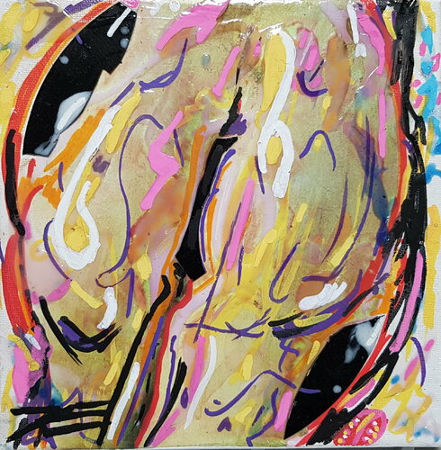 Florence / Femme - Fesse de Femme von Karine Langevin Kjl, Malerei kaufen auf Singulart