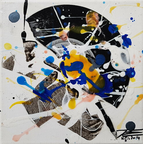 Musik 8 par Karine Langevin Kjl, Peinture en vente sur Singulart