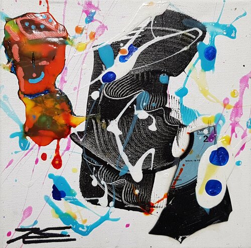 Eclipse de Lune von Karine Langevin Kjl, Malerei kaufen auf Singulart