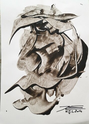 325 B von Karine Langevin Kjl, Werk auf Papier kaufen auf Singulart