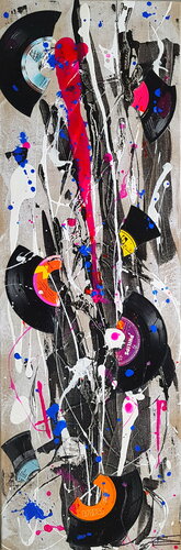 Tiges musicales von Karine Langevin Kjl, Malerei kaufen auf Singulart