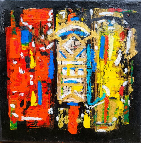 ZI2 de Zenissime - Série ZEN - 2007 par Karine Langevin Kjl, Peinture en vente sur Singulart