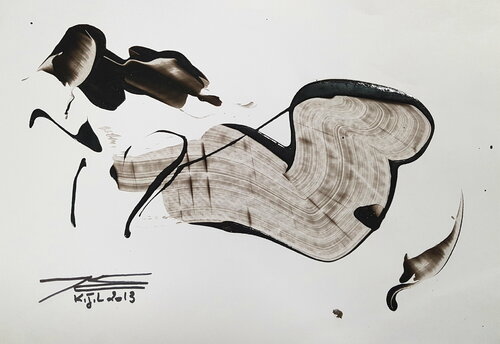 347B par Karine Langevin Kjl, Œuvre sur papier en vente sur Singulart