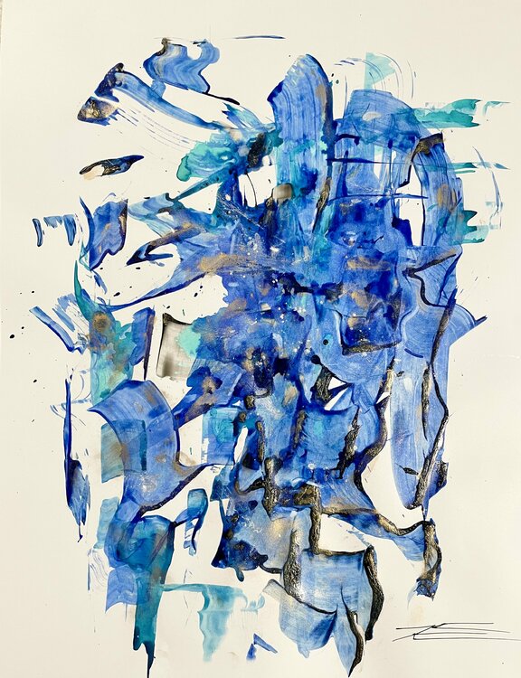 « Blue Life » 220415 Karine Langevin Kjl