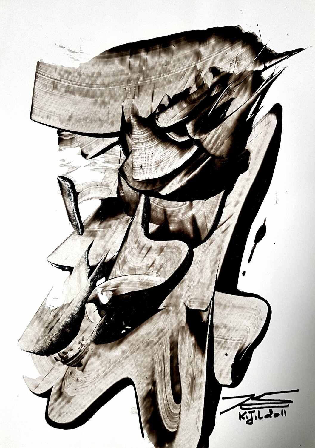 Dessin 328 B Le Samouraï 2 Karine Langevin Kjl