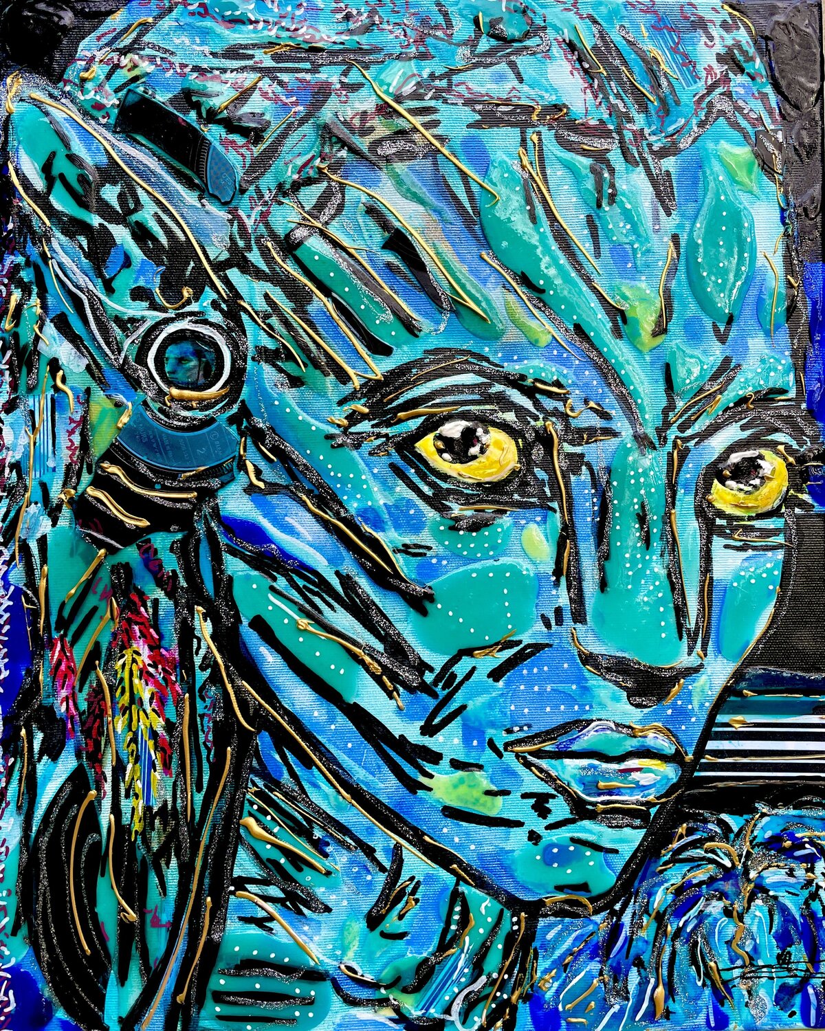 Neytiri de Avatar Karine Langevin Kjl