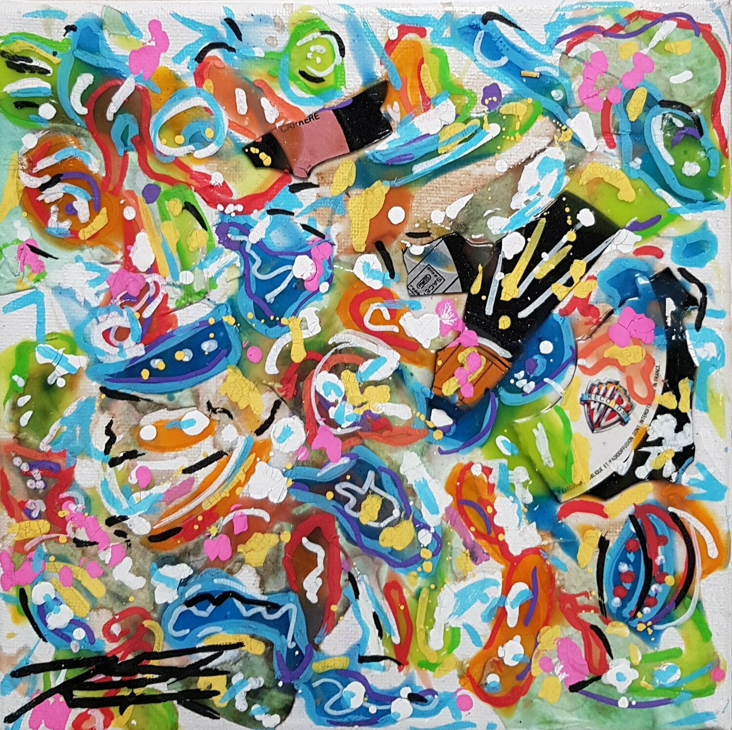 Abstraction "Warner Garden" 2016 Karine Langevin Kjl