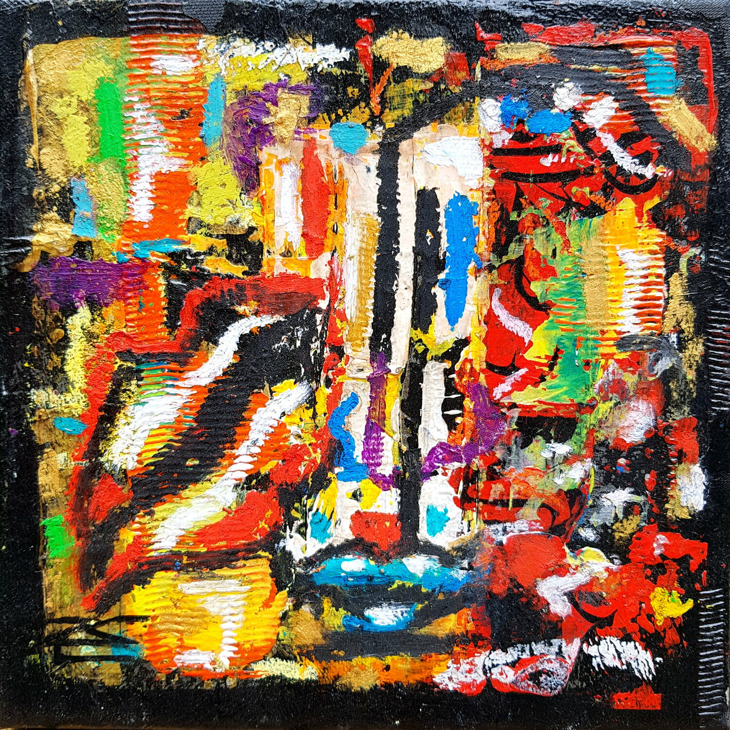 C5 - Série ZEN - 2006 Karine Langevin Kjl Originalgemälde zu verkaufen