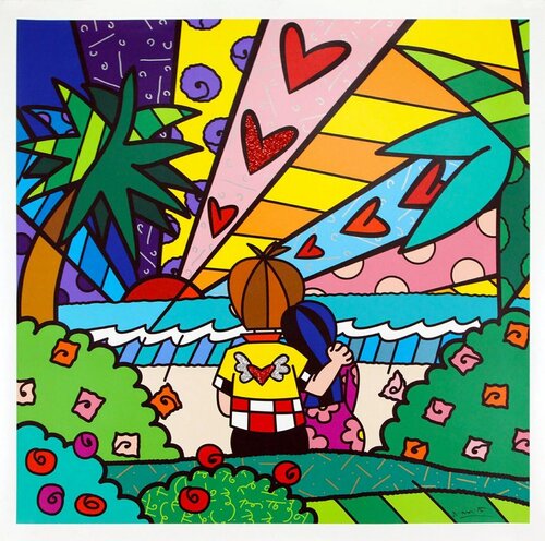 Tomorrow van Romero Britto, Afdruk te koop op Singulart