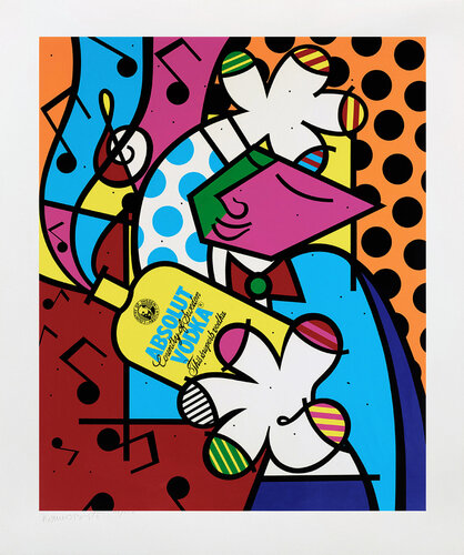 ABSOLUT BRITTO II van Romero Britto, Afdruk te koop op Singulart