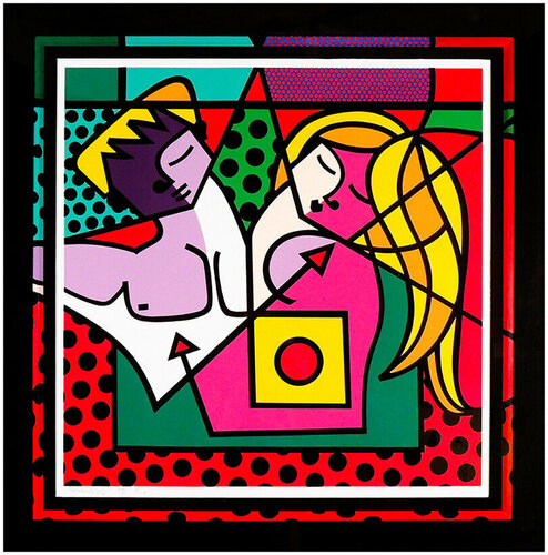 After Making Love van Romero Britto, Afdruk te koop op Singulart