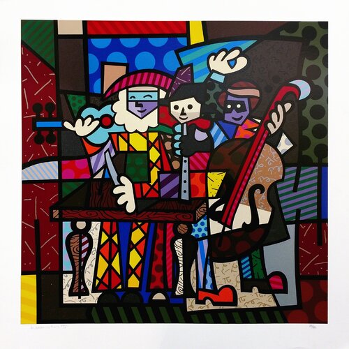 SPANISH SENSATION van Romero Britto, Afdruk te koop op Singulart