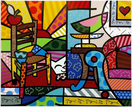 SQUEAK VAN BRITTO van Romero Britto, Afdruk te koop op Singulart