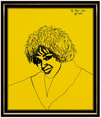 Whitney Houston by Romero Britto, 회화 for Sale on Singulart