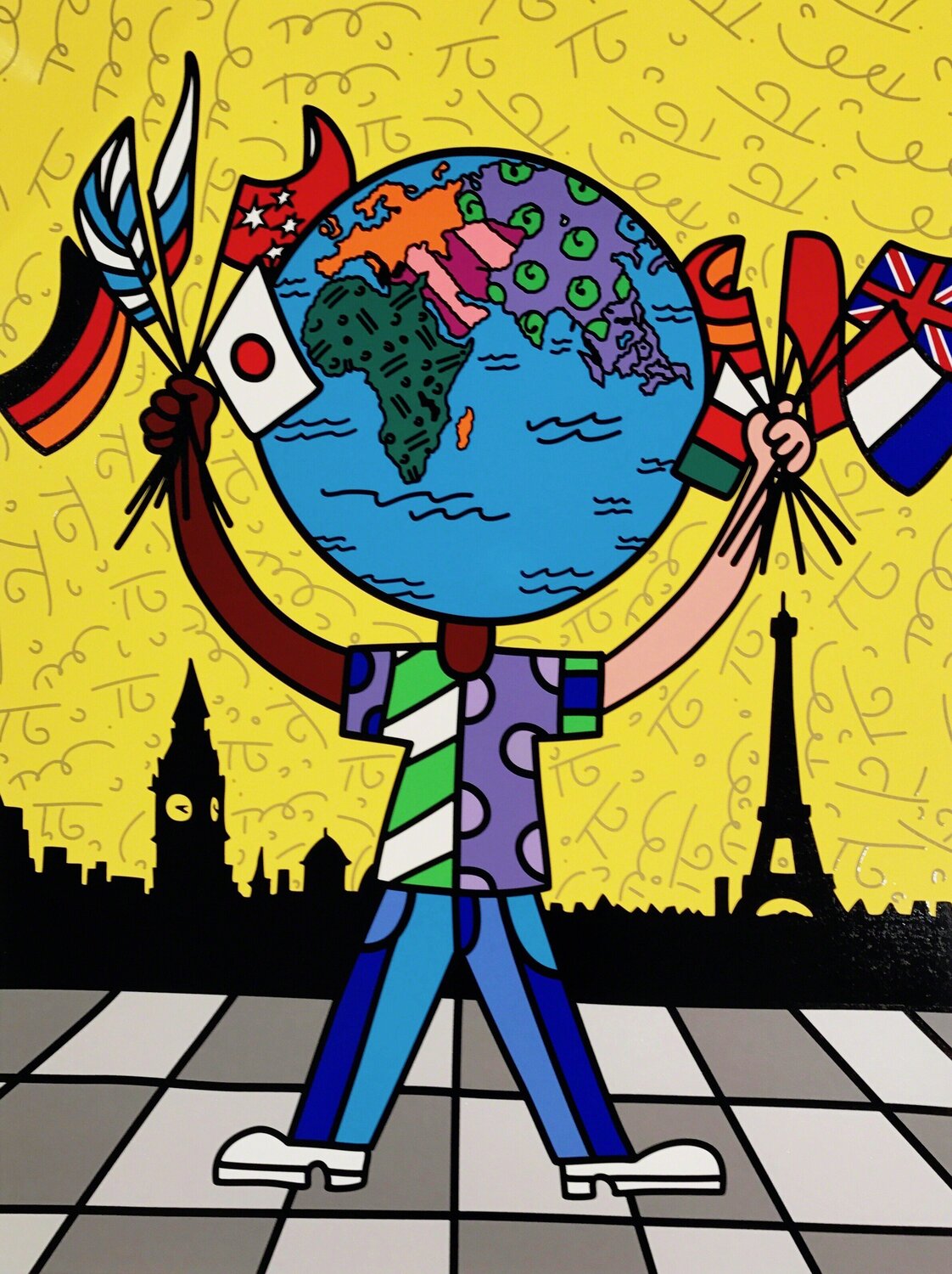 Eurasia Romero Britto Afdruk te koop