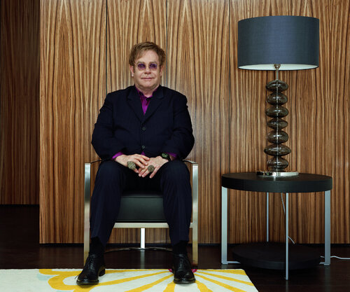 Sir Elton John from Elton John AIDS Foundation Photography Portfolio Two di Rineke Dijkstra, Fotografia in vendita su Singulart