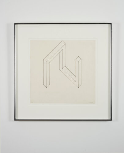 Incomplete Open Cube de Sol LeWitt, Obra en papel a la venta en Singulart