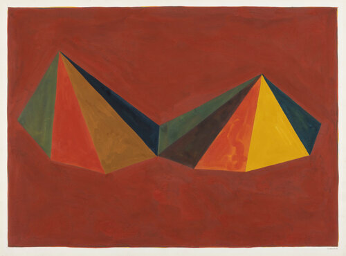Double Pyramid de Sol LeWitt, Obra en papel a la venta en Singulart